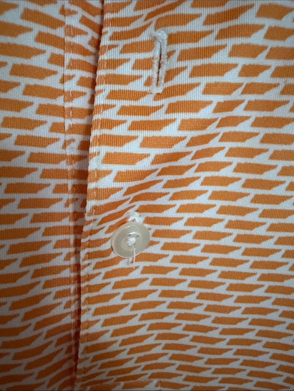 University of TN Rhoback Orange Geometric Short-Sleeve Polo - Picture 4 of 9